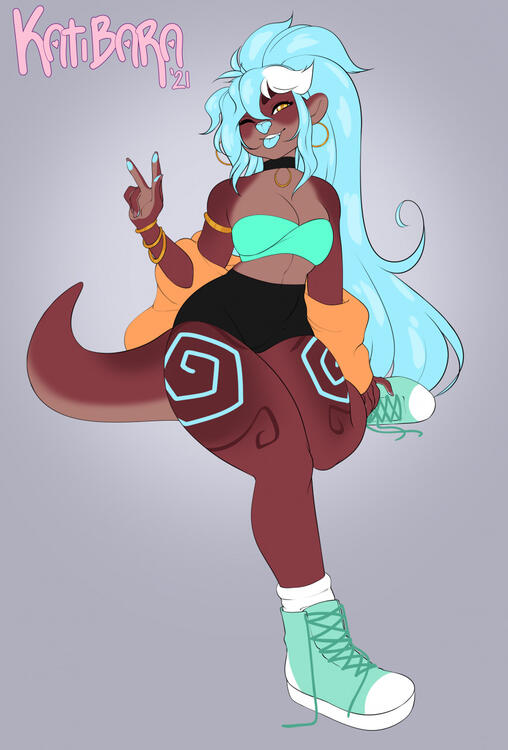 Full Body + Flat Color - $80